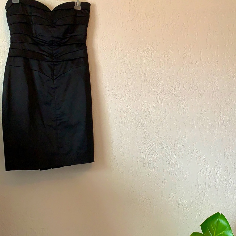 Black Bebe cocktail dress